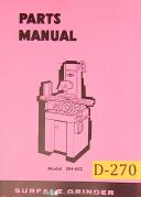 Doall DH612, Surface Grinder, Parts List Manual
